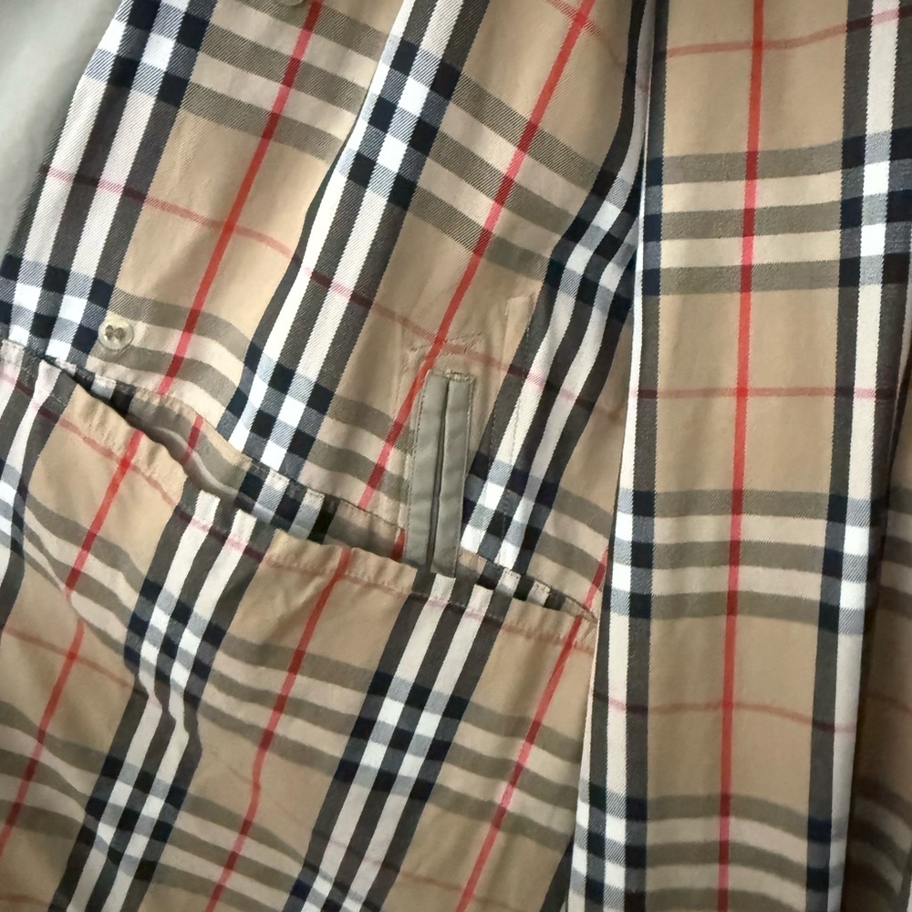 Mens Vintage Burberry’s Trench Coat with Signature Check Lining- size 46Reg US - Picture 6 of 13